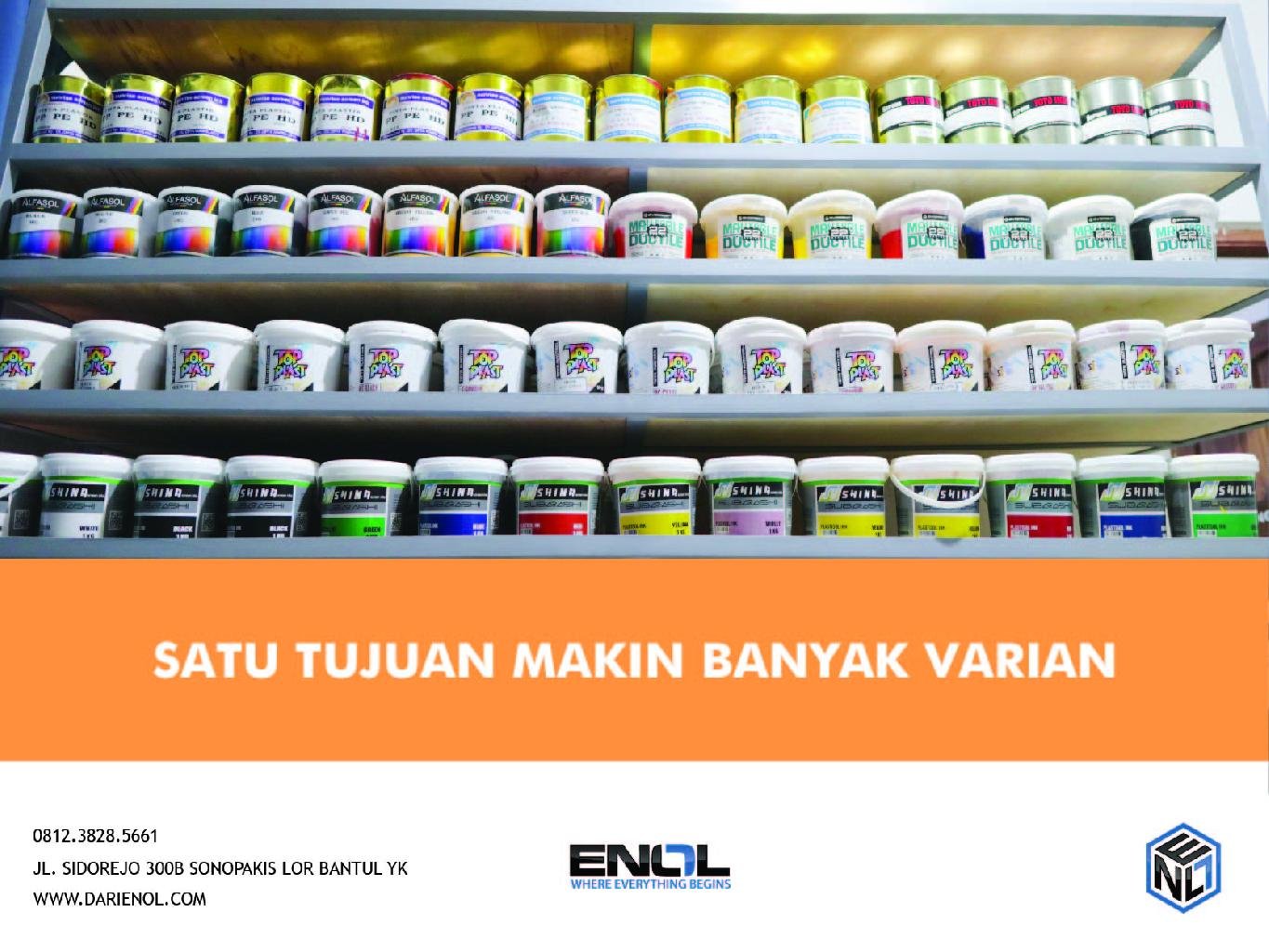 Produk Baru Enol Dari Plastisol