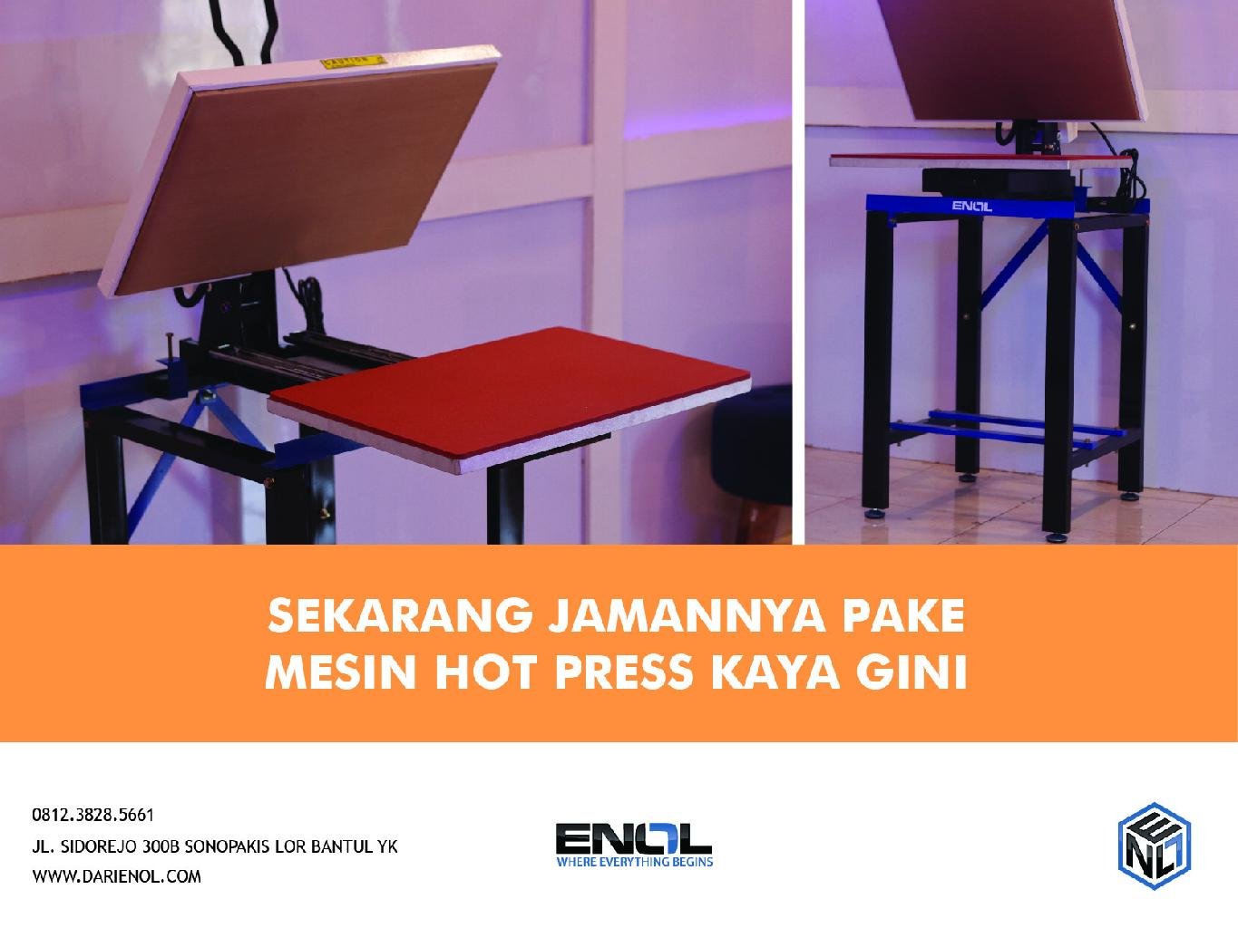 Meja Hot Press BARU Enol SPS: Gaya, Fungsionalitas, dan Harga yang Gak Bikin Sakit Kepala!